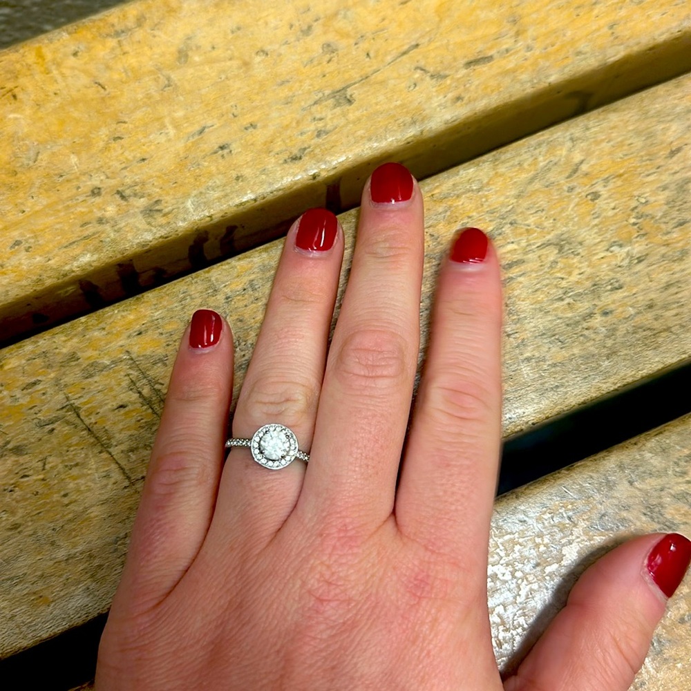 Swarovski Crystal Ring size 7